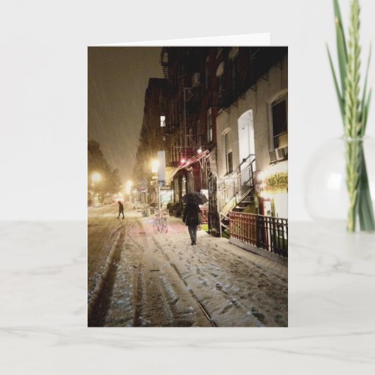 De Vakantie van New York Feestdagen Kaart (Voorkant)