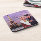 De Vakantie van Parijs Drankjes Onderzetter (Linkerzijde)