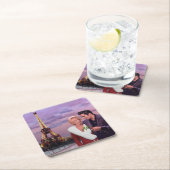 De Vakantie van Parijs Kartonnen Onderzetters (Insitu)