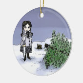 De vakantieboom verkopen keramisch ornament (Links)