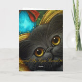 De vakantiekaart feestdagen kaart (Achterkant)