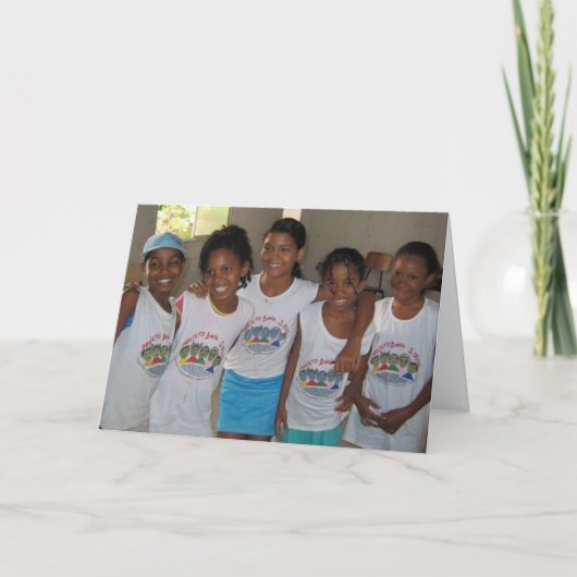 De vakantiekaart van de Straat van Bahia Feestdagen Kaart (Voorkant)