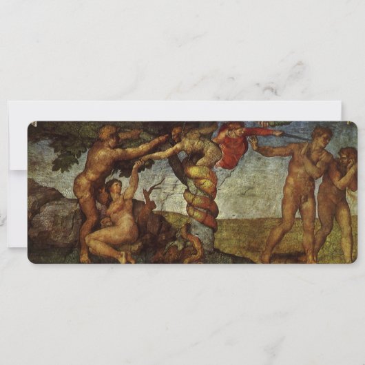 De val en verdrijving van Michelangelo, Hof van Ed (Voorkant)