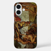 De val en verdrijving van Michelangelo, Hof van Ed Case-Mate iPhone Case (Achterkant)