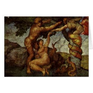 De val en verdrijving van Michelangelo, Tuin van E
