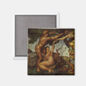 De val en verdrijving van Michelangelo, Tuin van E Magneet (Voorkant / Achterkant)