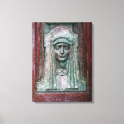 De val gaat de Dream in Canvas Afdruk (Voorkant)