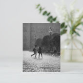 De val in het centrum van Leon Guanajuato Mexico Briefkaart (Staand voorkant)