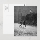 De val in het centrum van Leon Guanajuato Mexico Briefkaart (Voorkant / Achterkant)