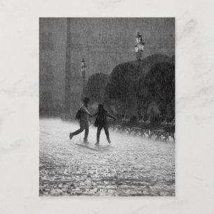 De val in het centrum van Leon Guanajuato Mexico Briefkaart