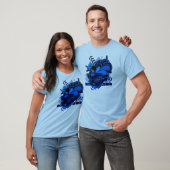 De val in het konijnenhol t-shirt (Unisex)