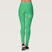 De val van de herfst leggings (Achterkant)