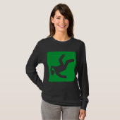De Val van de Mens - Gras Groen T-shirt (Voorkant volledig)