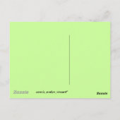 De Val van de Vlieg van het Venus Briefkaart (Achterkant)