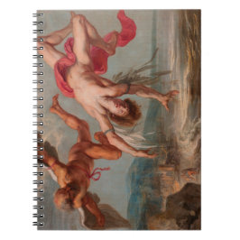 De val van Icarus (door Jacob Peter Gowy) Notitieboek