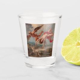 De val van Icarus (door Jacob Peter Gowy) Shot Glas
