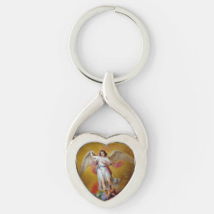 De val van Lucifer door Antonio Maria Esquivel Sleutelhanger