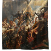 De val van Phaeton Douchegordijn (Voorkant)