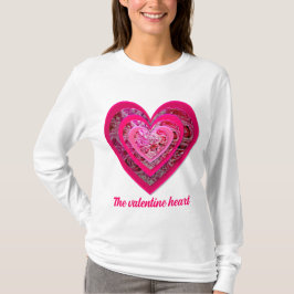 De Valentijn harten T-shirt