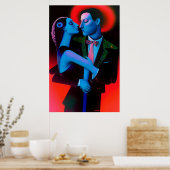 De Valentijn Saint Ken Gage Surrealisme Poster (Keuken)