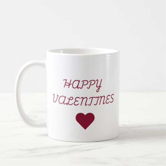 De Valentijnsbeker Koffiemok (Links)