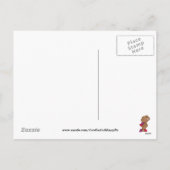 De Valentijnsdag draagt briefkaart (Achterkant)