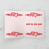 De Valentijnsdag is Stom Feestdagen Kaart (Binnen)