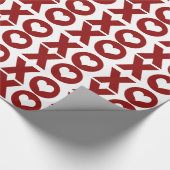 De Valentijnsdag van de Liefde XOXO Cadeaupapier (Hoek)