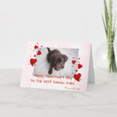 De Valentijnsdag van het Malplaatje van de Foto va Kaart (Voorkant)