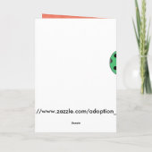 de ValentijnsdagKaart van de zoon Feestdagen Kaart (Achterkant)