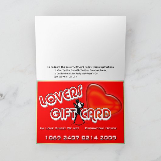 De Valentijnse Kaart van de Gift (Binnen)