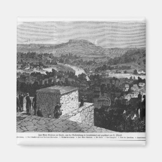 De Valerien van Louveciennes Magneet (Voorkant)