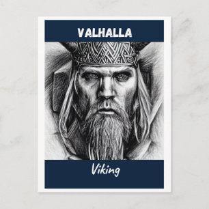 De Valhalla Viking Briefkaart