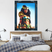 De valkkoningin van Rhinearion door Xzendor7 Canvas Afdruk (Insitu (Slaapkamer))