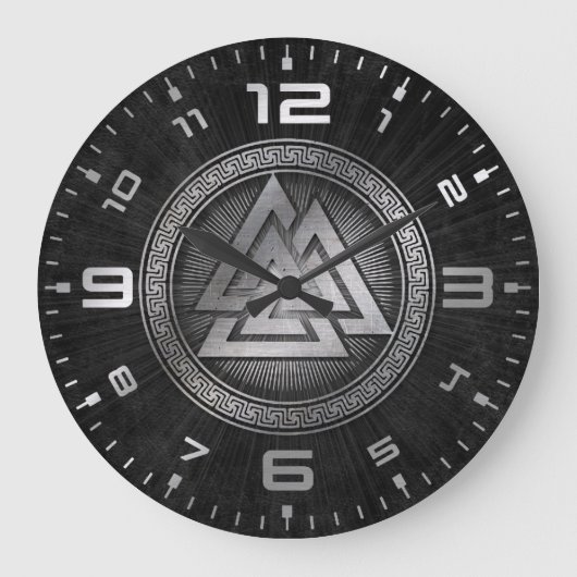 De Valknut Grote Klok (Voorkant)