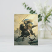 De Valkyrie, 1869 Briefkaart (Staand voorkant)