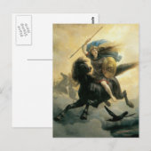 De Valkyrie, 1869 Briefkaart (Voorkant / Achterkant)