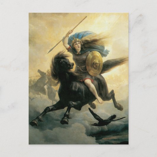 De Valkyrie, 1869 Briefkaart (Voorkant)