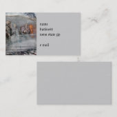 De Valkyrie Visitekaartje (Voorkant / Achterkant)