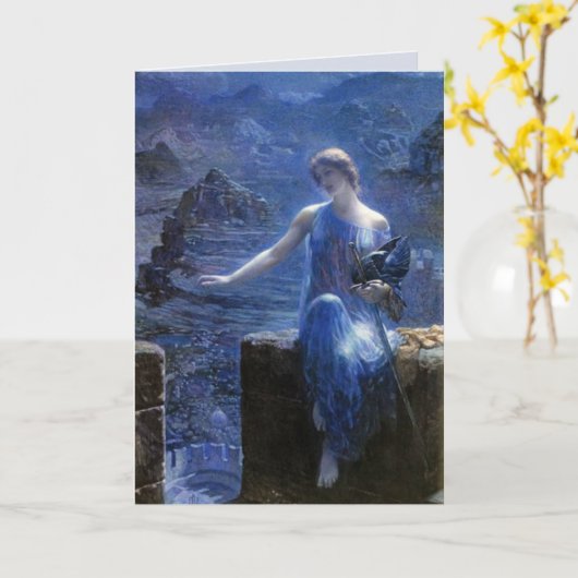 De Valkyries Vigil Kaart (Gele Bloem)