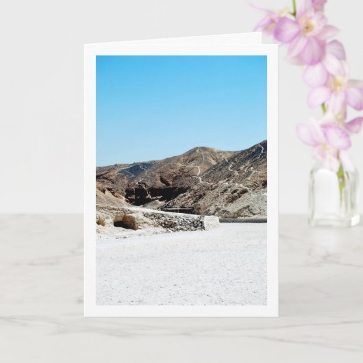 De Vallei der Koningen, Luxor, Egypte Kaart (Orchidee)