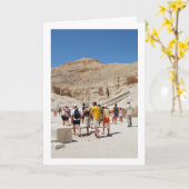 De Vallei der Koningen, Tour Groep, Egypte Kaart (Gele Bloem)