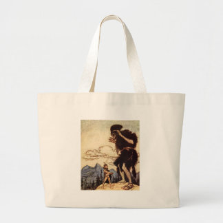 De vallei grote tote bag
