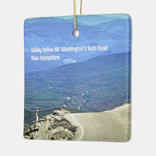 De vallei onder het Ornament van Mount Washington (Links)