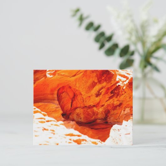 De vallei van Brand Briefkaart (Staand voorkant)