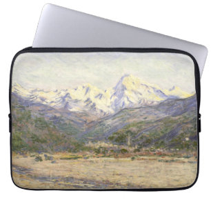 De vallei van de Nervia Claude Monet Laptop Sleeve