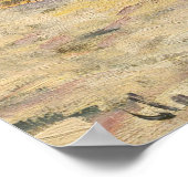 De vallei van de Nervia Claude Monet Poster (Hoek)