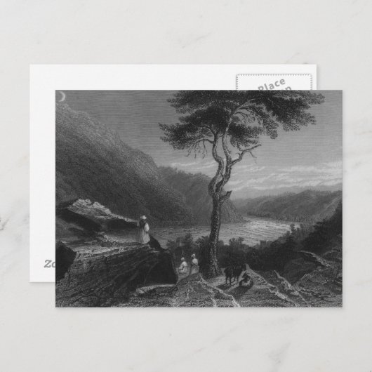 De vallei van de Shenandoah uit Jefferson Briefkaart (Voorkant / Achterkant)