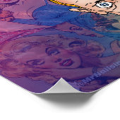 De vallei van de zorg poster (Hoek)