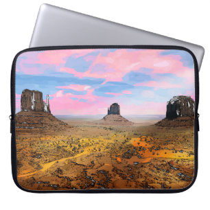 De Vallei van het monument Laptop Sleeve